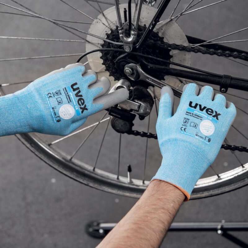uvex phynomic C5  lightweight cut protection - Image 5