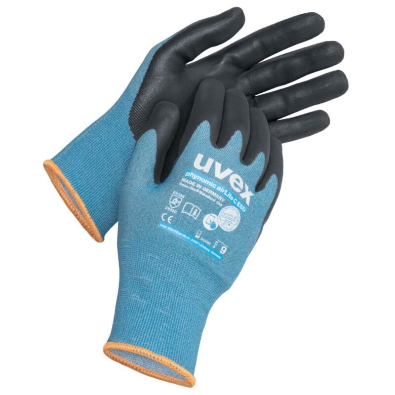 uvex phynomic airLite C ESD cut protection gloves