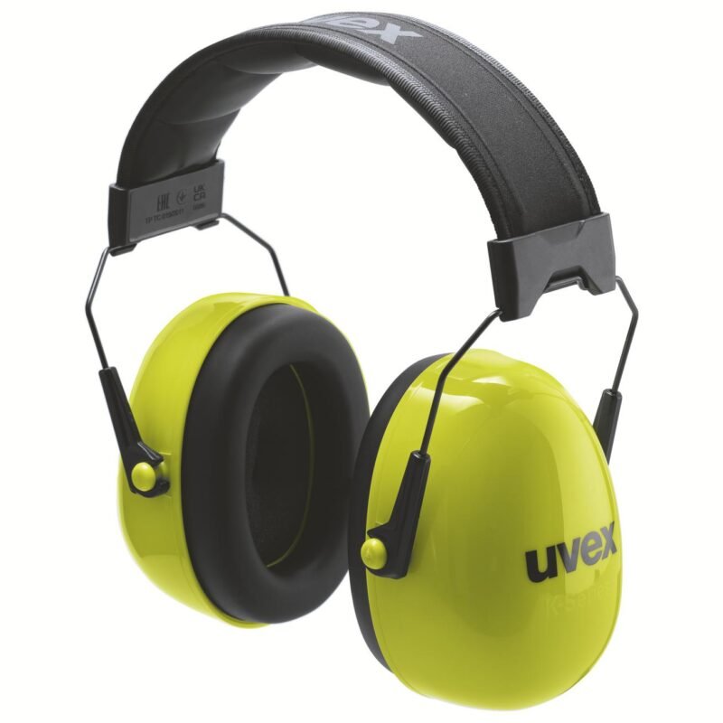 uvex K20 hi-viz earmuffs