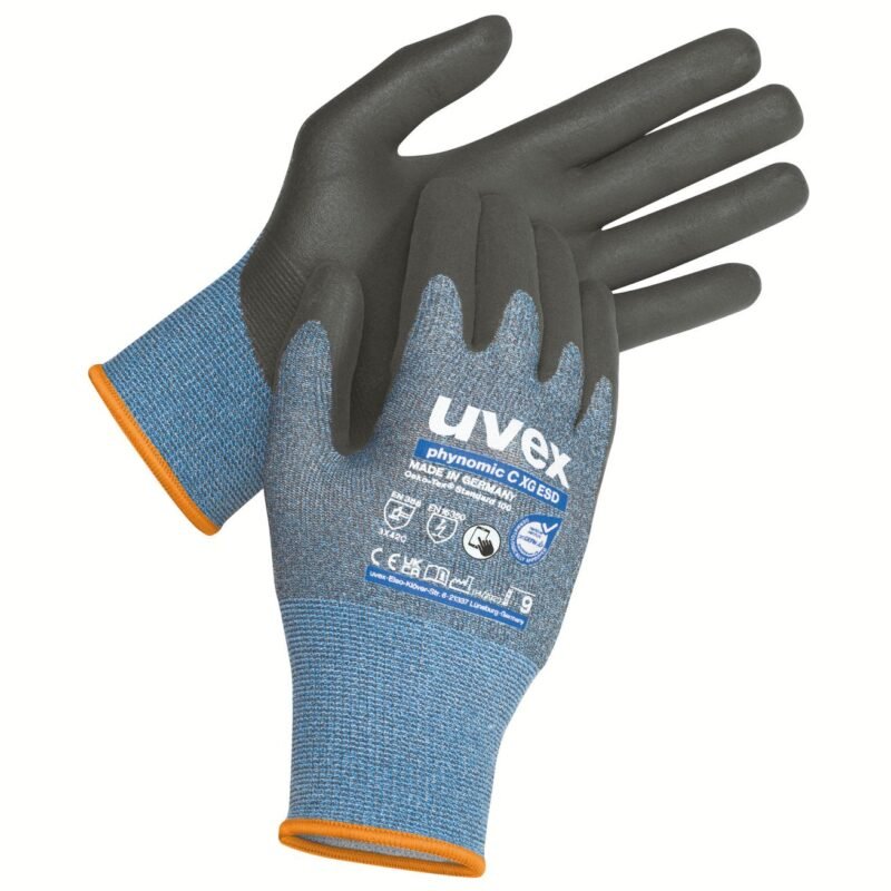 uvex phynomic C XG ESD cut protection gloves