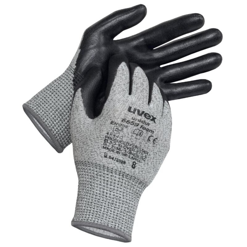 uvex unidur 6659 foam cut protection gloves