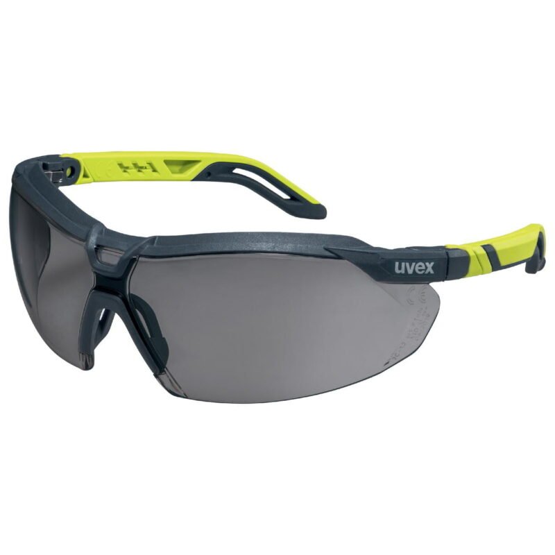 Safety spectacles uvex i-5 grey sv. exc. anthracite/lime