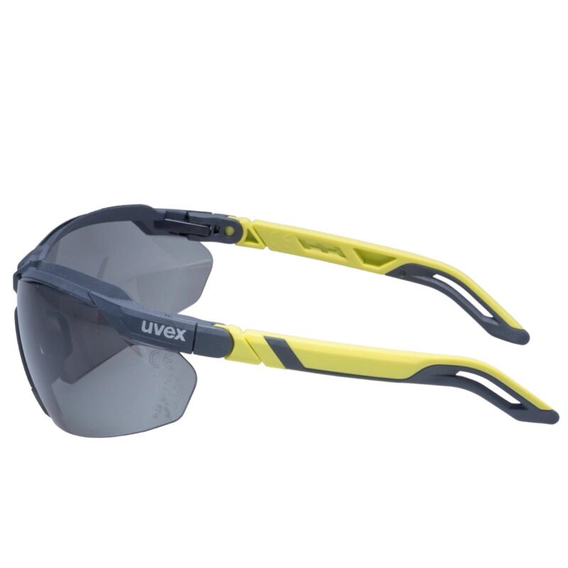 Safety spectacles uvex i-5 grey sv. exc. anthracite/lime - Image 2