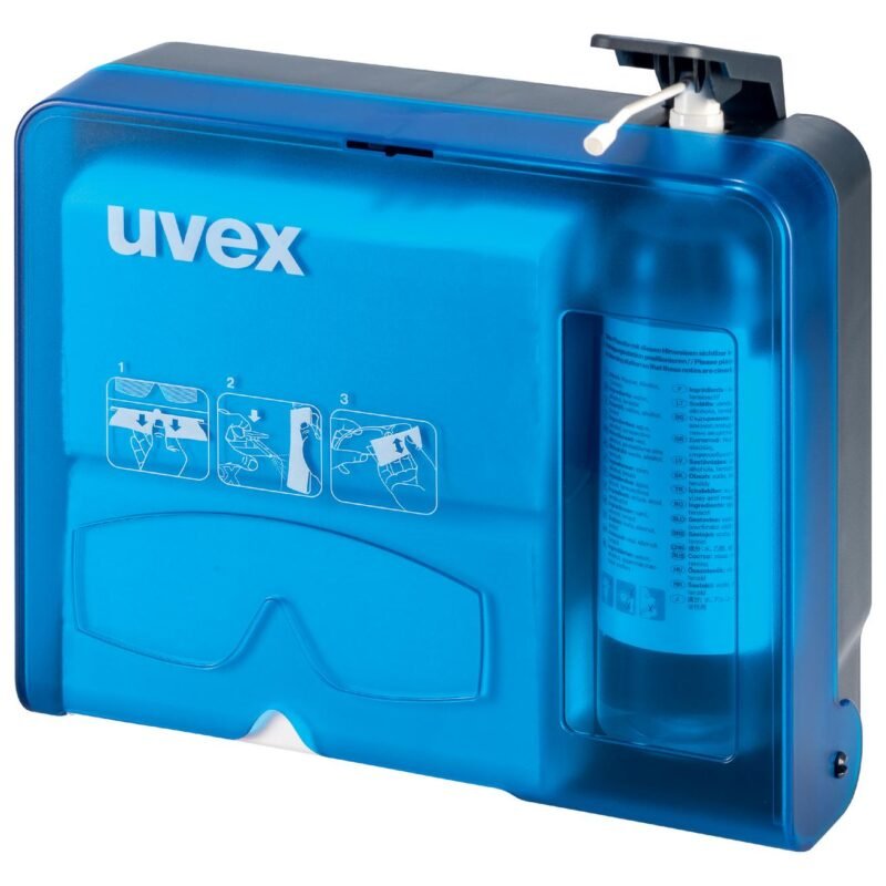 uvex eyewear cleaning station